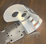 RC10 Style Option Motor Guard and Motor Plate