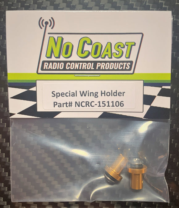 No Coast - RC10/Yokomo Wing Holder Buttons - Alloy (151106)