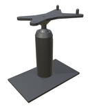 RC Car Pivoting Display Stand