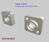 RC10GX Wheel Adapter - Yokomo TH-1 Style