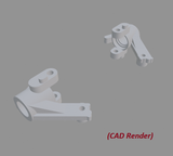 MIP 4-10 4WD RC10 Replica Front Steering Hubs (pair)