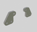 Yokomo YZ-834B OPTION - Front Long Shock Mount Plates