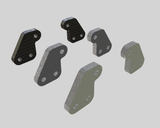 Yokomo YZ-834B OPTION - Front Long Shock Mount Plates