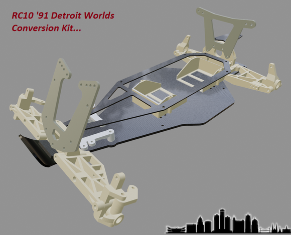 RC10 '91 Detroit Worlds REPLICA Conversion Kit